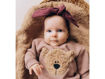 Immagine di Wooly Organic felpa in cotone GOTS  old pink-savannah 62/68 cm