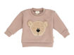 Immagine di Wooly Organic felpa in cotone GOTS  old pink-savannah 80/86 cm - Maglie