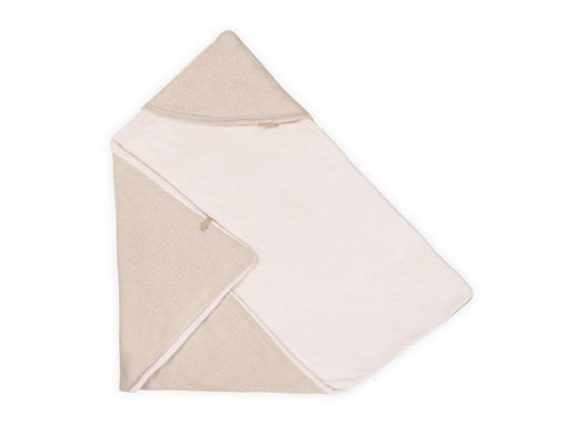 Immagine di Bamboom copertina Wrap 4 stagioni con cashmere e lato teddy 80x100 cm stone sand 940TE00002-505 - Corredino nanna