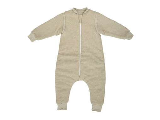 Immagine di Bimbidreams sacco pigiama con gambe 75 cm 588 waffle verde 588WAF06 - Sacchi nanna
