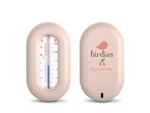 Immagine di Suavinex termometro da bagno Birdies rosa - Termometri