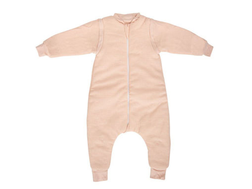 Immagine di Bimbidreams sacco pigiama con gambe 85 cm 589 waffle rosa 589WAF04 - Sacchi nanna