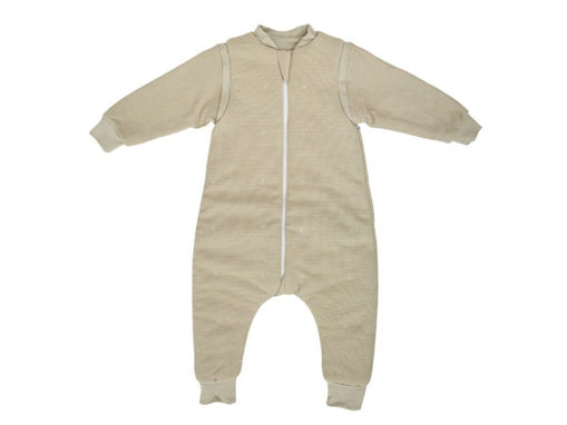Immagine di Bimbidreams sacco pigiama con gambe 85 cm 589 waffle verde 589WAF06 - Sacchi nanna