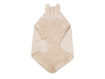 Immagine di Bamboom Bagno Duo Waffle asciugamano con cappuccio e guanto 75x75 cm warm white 942TE00001-345 - Accappatoi