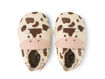 Immagine di Bobux scarpa neonato Soft Sole tg. XL mooley cow white swan-black coffee - Scarpine neonato