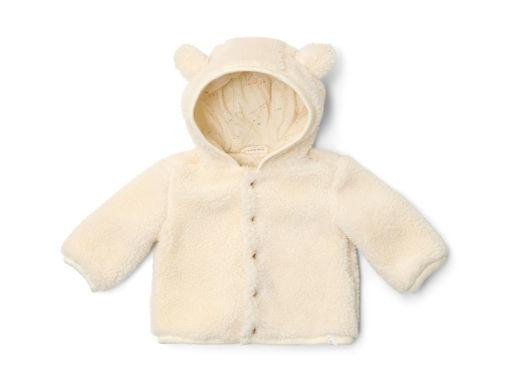 Immagine di Little Dutch cardigan Teddy off white tg 62 cm - Maglie