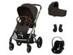 Immagine di Cybex trio Balios S Lux taupe-chocolate brown - Passeggini trio