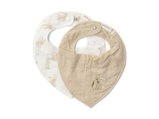 Immagine di Little Dutch set 2 bandane in mussola Baby Bunny - Bavaglini Neonato