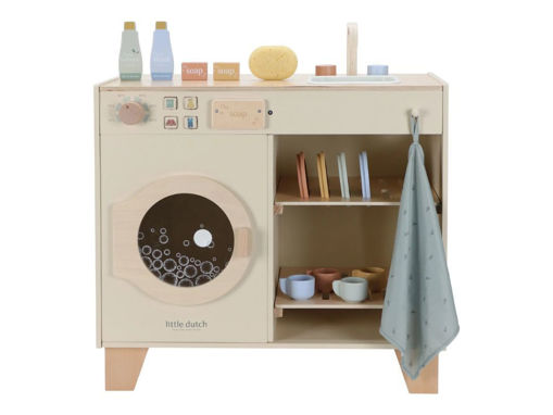 Immagine di Little Dutch lavatrice in legno FSC Limited Edition LD2497 - Giocattoli in legno Little Dutch