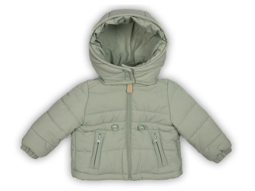 Immagine di Bamboom giacca con cappuccio removibile peak green 1086-572 tg 12-18 mesi - Capi spalla