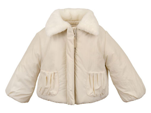 Immagine di Bamboom giacca bimba con colletto warm white 1088-345 tg 9-12 mesi - Capi spalla