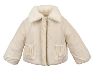 Immagine di Bamboom giacca bimba con colletto warm white 1088-345 tg 12-18 mesi - Capi spalla