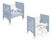 Immagine di Alondra culla-lettino Omni 3 (7in1) blu denim OMNI3-K32