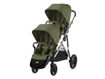 Immagine di Cybex passeggino doppio Gazelle S tpe-moss green - Passeggini gemellari
