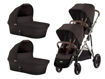 Immagine di Cybex passeggino gemellare Gazelle S + 2 navicelle tpe-chocolate brown - Passeggini gemellari