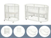 Immagine di Stokke Sleepi V3 bianco bundle completo – culla e lettino con materassi e lenzuola - Lettini