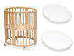 Immagine di Stokke Sleepi V3 naturale bundle completo – culla e lettino con materassi e lenzuola