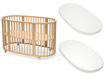 Immagine di Stokke Sleepi V3 naturale bundle completo – culla e lettino con materassi e lenzuola