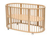 Immagine di Stokke lettino Sleepi V3 naturale completo di materasso e lenzuolo