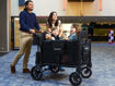 Immagine di WonderFold passeggino wagon 4 posti W4 Luxe Pro jet black