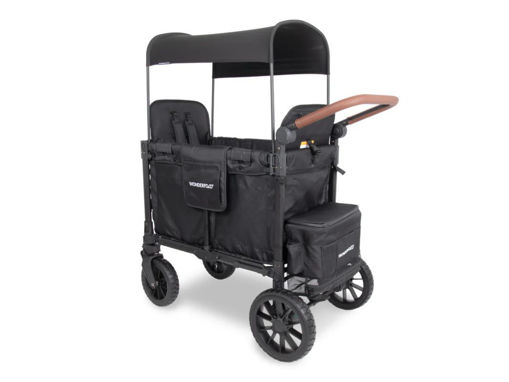 Immagine di WonderFold passeggino wagon 2 posti W2 Luxe Pro jet black - Passeggini Wagon