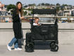 Immagine di WonderFold passeggino wagon 2 posti W2 Luxe Pro jet black