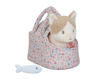 Immagine di Little Dutch peluche gatto Marley con trasportino LD4517