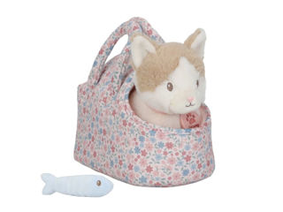 Immagine di Little Dutch peluche gatto Marley con trasportino LD4517 - Peluches