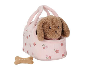 Immagine di Little Dutch peluche cane Jackie con trasportino LD4518 - Peluches