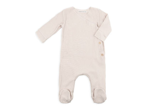 Immagine di Bamboom tutina Pure con piedi warm white 317TE00013-128 tg 1 mese - Tutine