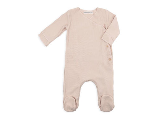 Immagine di Bamboom tutina Pure con piedi vintage pink 317TE00013-341 tg 1 mese - Tutine