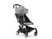 Immagine di Stokke passeggino Yoyo3 bianco-zebra - Passeggini leggeri