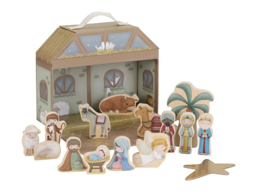 Immagine di Little Dutch presepe in legno FSC LD4879 - Giocattoli in legno Little Dutch