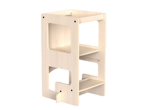 Immagine di Mamatoyz torre trasformabile e lavagna Flip legno - Complementi d'arredo