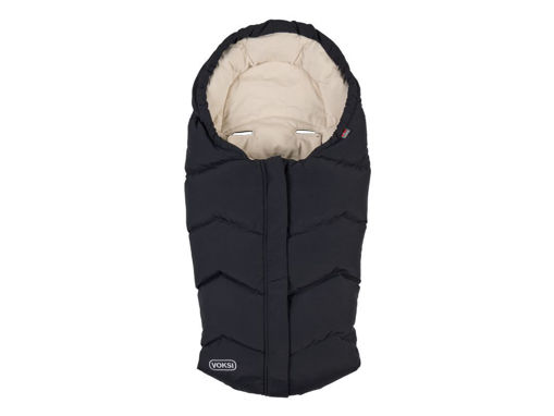Immagine di Voksi sacco invernale Move 90 cm black-cream solid - Coprigambe e sacchi
