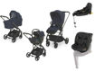 Immagine di Foppapedretti trio TicToc + seggiolino Disk Grow + Base Disk navy - Passeggini trio