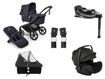 Immagine di Bugaboo trio Fox 5 Renew completo black/deep indigo-deep indigo - Passeggini trio