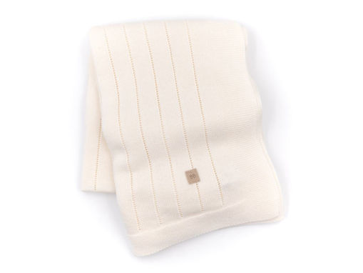 Immagine di Bamboom copertina 1193TE00039-01 bianco - Corredino nanna