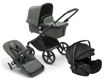 Immagine di Bugaboo trio Fox Cub sistema modulare black/forest green-forest green - Passeggini trio