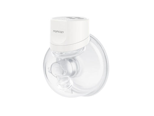 Immagine di Momcozy tiralatte indossabile singolo S12 Pro bianco - Tiralatte elettrico