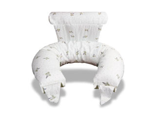 Immagine di Koala Babycare cuscino gravidanza e allattamento Hugs Plus blossom green - Cuscini allattamento