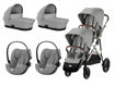 Immagine di Cybex trio gemellare Gazelle S silver-stone grey - Passeggini gemellari