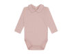 Immagine di Hust & Claire body manica lunga lana-bambù rosa tg 3m (62 cm) - Body neonato