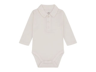 Immagine di Hust & Claire body manica lunga lana-bambù avorio tg 3m (62 cm) - Body neonato