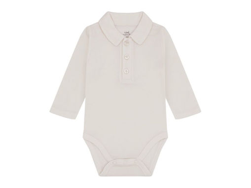 Immagine di Hust & Claire body manica lunga lana-bambù avorio tg 3m (62 cm) - Body neonato