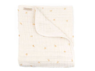 Immagine di Bamboom coperta culla 100x75 cm Nuvola Olives Neutral - Corredino nanna neonato