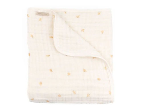 Immagine di Bamboom coperta culla 100x75 cm Nuvola Olives Neutral - Corredino nanna neonato