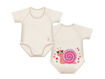 Immagine di J BIMBI body taglia unica 0-36 mesi in bambù Slow Friends lumaca - Body neonato
