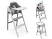 Immagine di Chicco Crescendo Up + Recliner e learning tower in Omaggio steel cloud - Seggioloni pappa