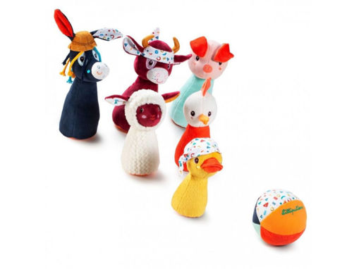 Immagine di Lilliputiens i miei primi birilli fattoria 83159 - Giochi educativi